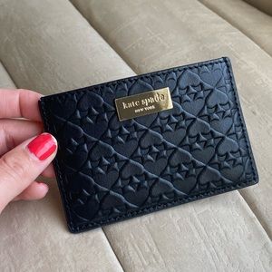 Kate spade slim card holder leather wallet